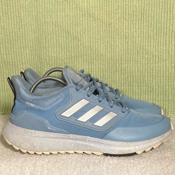 Adidas Womens EQ21Run COLD.RDY Winter Conditions Running Sneaker Shoes Sz US 10 - Picture 1 of 11